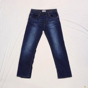 Denzin From Levi's - Elastic Waist with Drawstring  Jeans Size: 16 REG